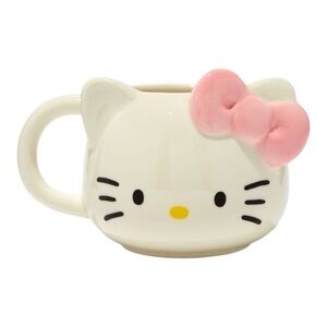 NWT-HELLO KITTY-50TH ANNIVERSARY CERAMIC MUG